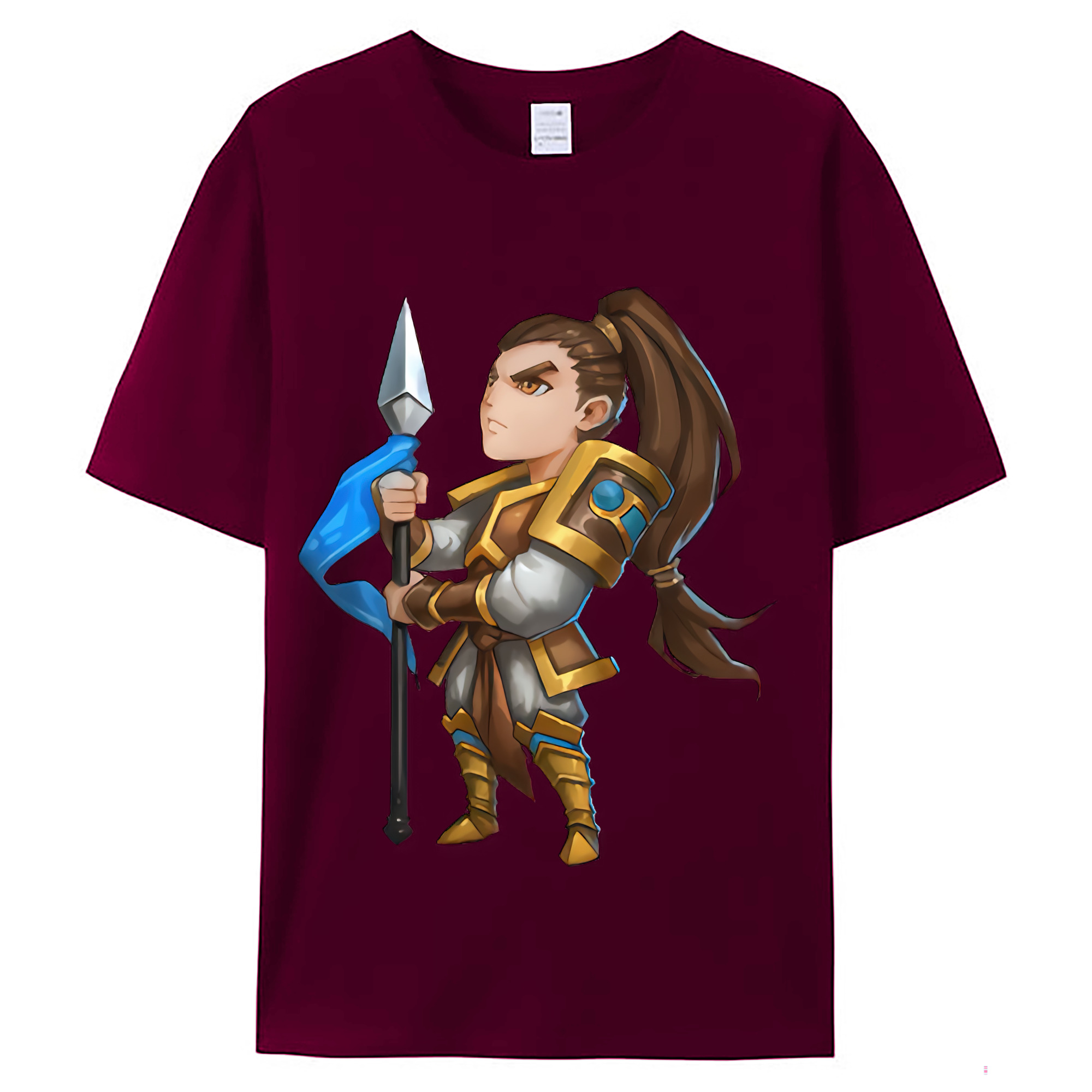 （画像用） リーグ・オブ・レジェンド League of Legends LOL レディースカジュアルプリントTシャツ（綿100％）